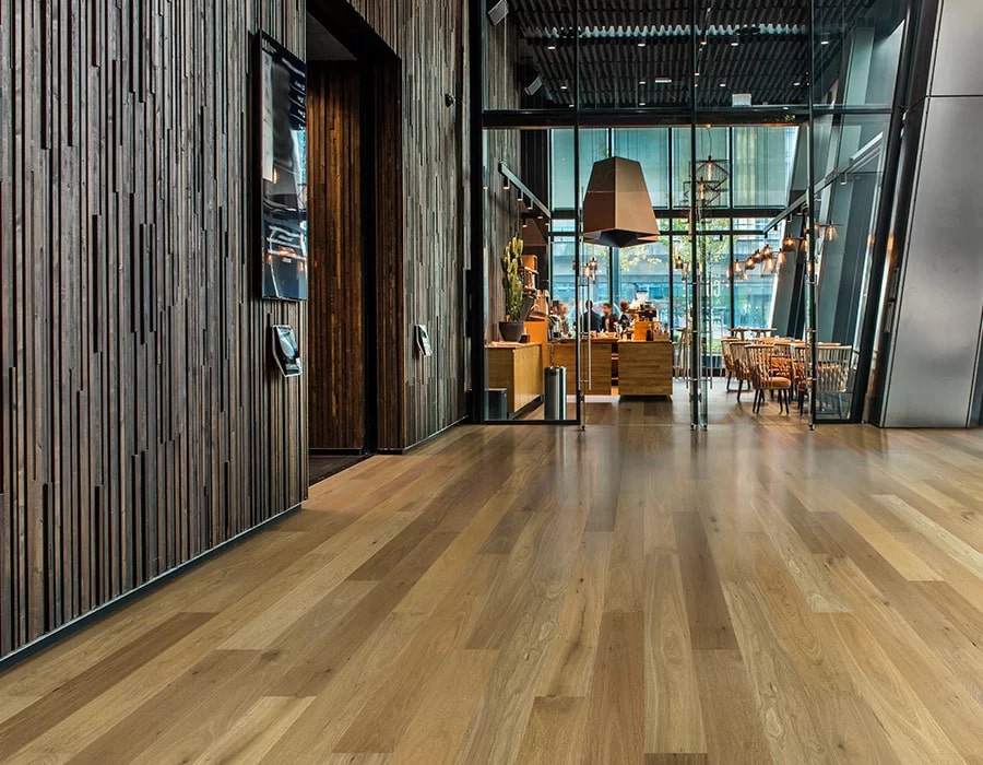 Commercial Room wood floor