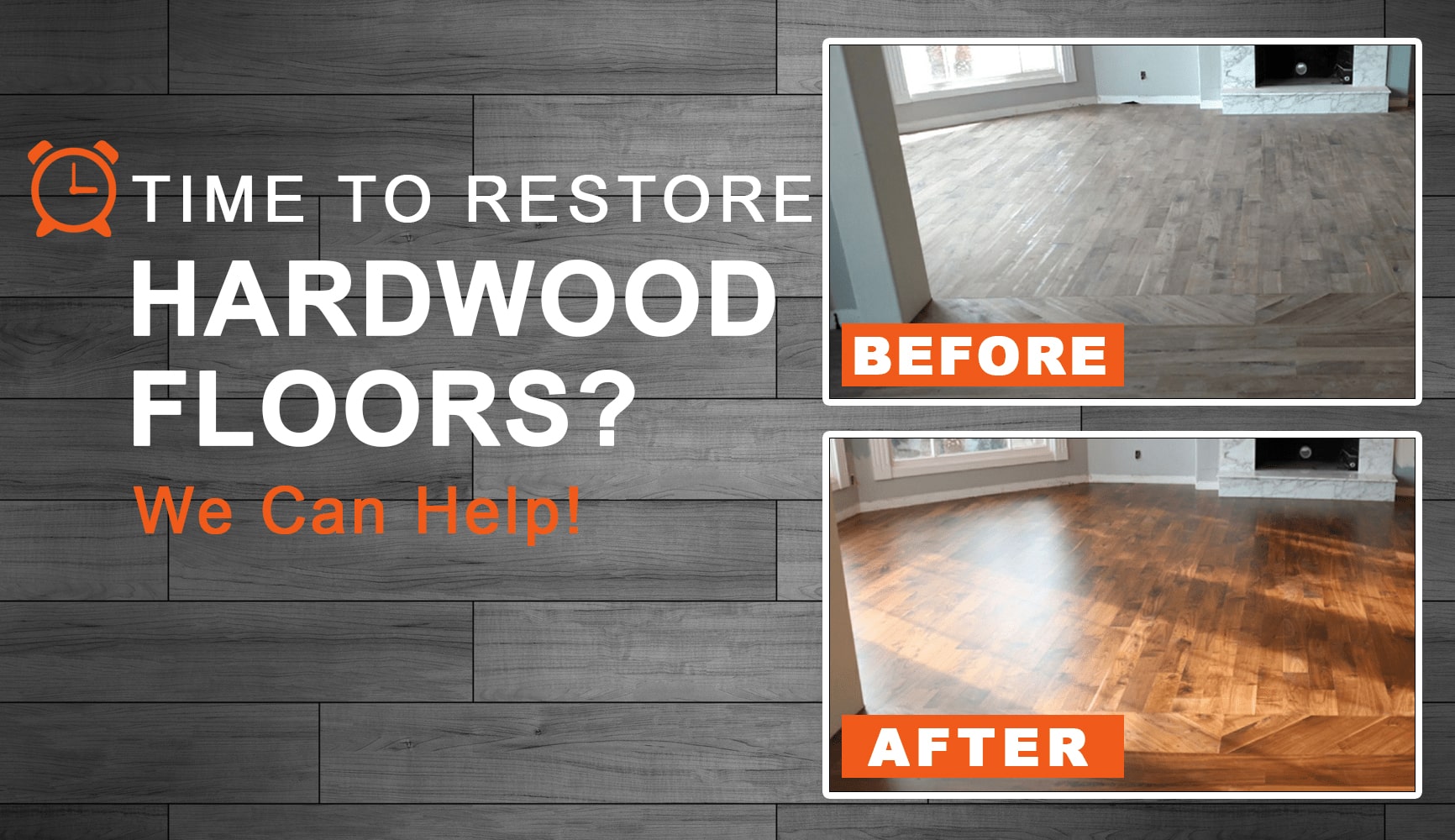 Time to restore hardwood floors